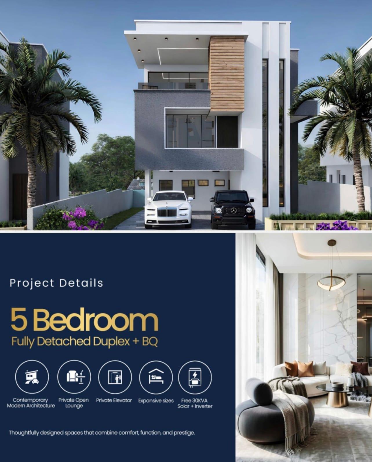 Midas Villas Maitama | Luxury 5-Bedroom Duplexes & Apartments for Sale in Abuja - Property in Maitama 2, Abuja